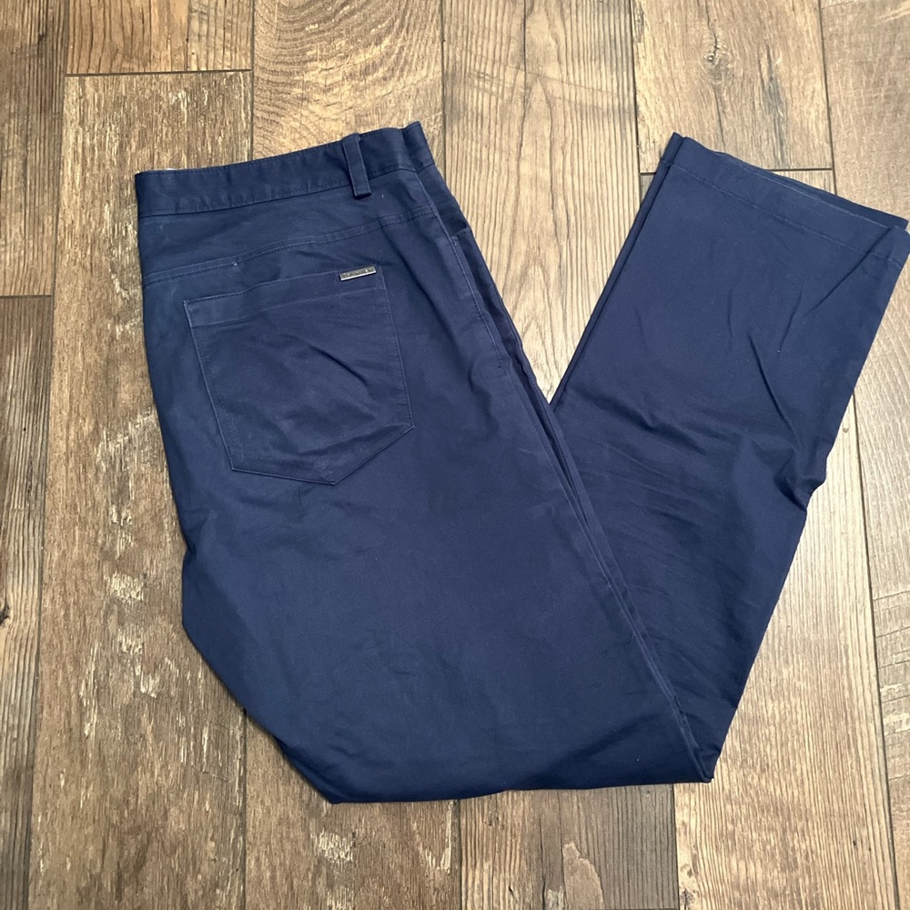 Calvin Klein Blue Chino Pants/ Slim Fit/ 34W x 32L
